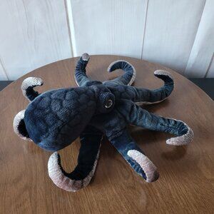 Douglas Octopus Blue/Gray Plush Stuffed Cuddle Toy, Ocean Beach Plush EUC